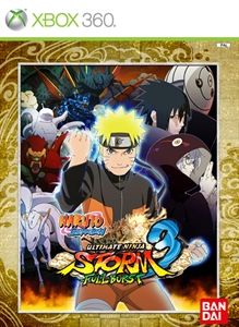 Naruto Shippuden Ultimate Ninja Storm 3 box art for Playstation 3